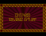 X-IT-50: The Quest for the Meaning of Life
