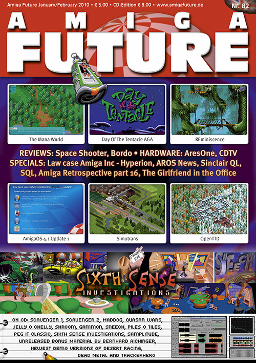 Amiga Future Issue 82 Cover